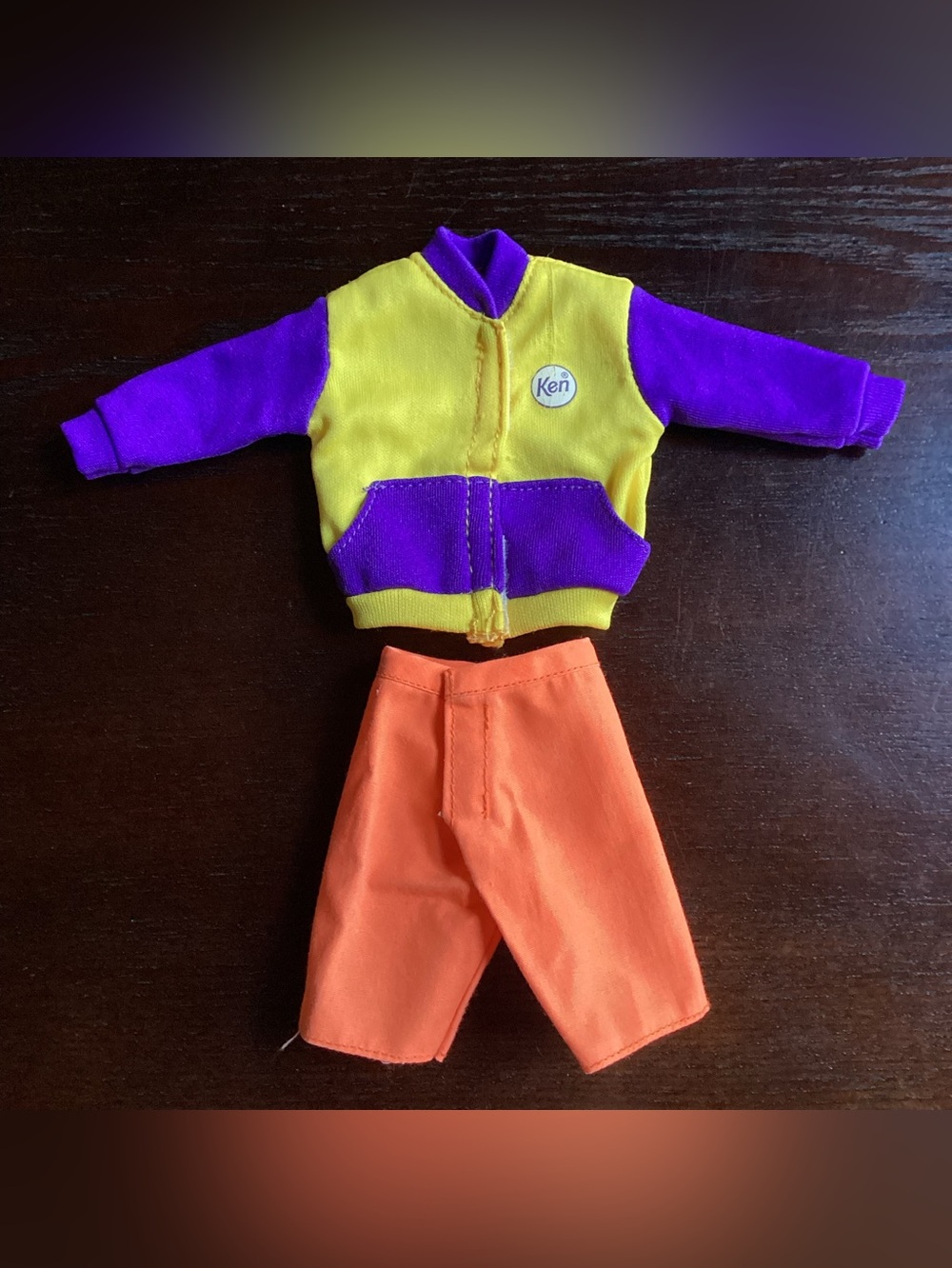 Vintage Barbie Ken Jacket and Shorts Swim Trunks